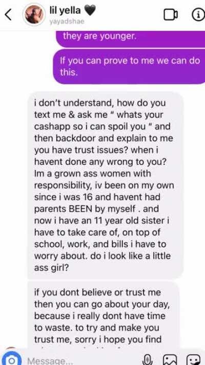 Don't buy nothing from this stank looking thing