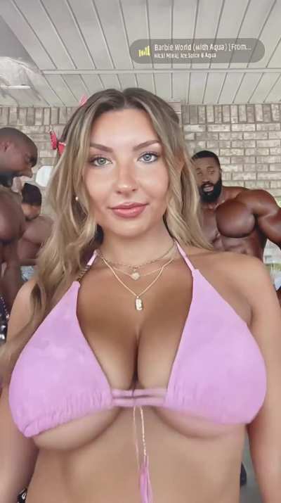 @raychelremmert showing off for some black men