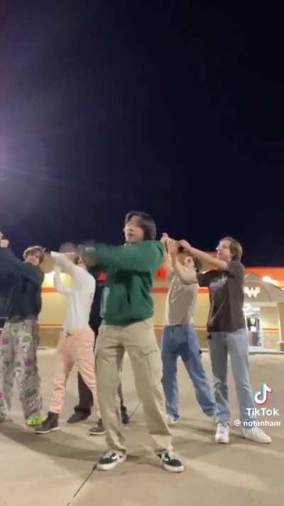 New Freedom Dive TikTok dance!