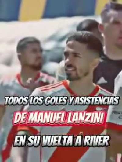 Compilado de Goles y Asistencias de Lanzini desde que volvio a River Plate. Best Skills 23/24