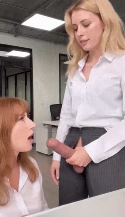 My new job is an all female corporation so in order to get hired I have to dress and act the part on demand! Nothing gay about keeping your job