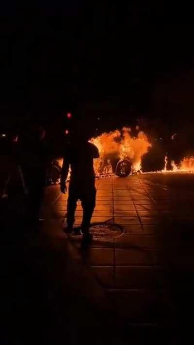 Drifting too close to the fire