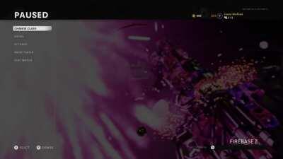 I thought this pause screen of the Rai-K was interesting and weirdly artistic