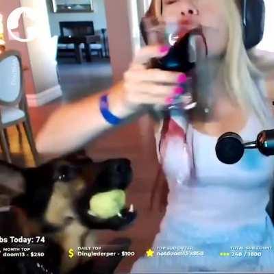 He just wanted to play catch