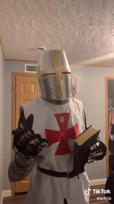 This calls for a crusade