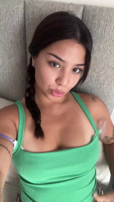 Wanna suck on my tits babe