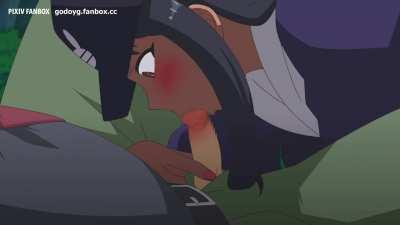 Nagatoro Giving A Blowjob In The Forest