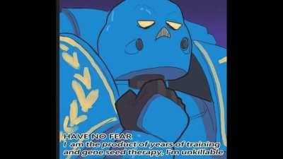 That Space Marine do be thicccc