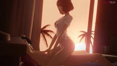 Sadayo Kawakami Cowgirl Ride (Fugtrup) [Persona 5]