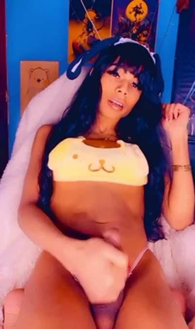 Would you milk my cock? 🤍