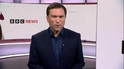 A BBC Verify segment on the 