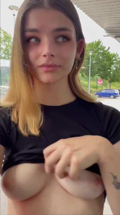 come and eat step sis out, here at the parking lot of that store... those two should convince you enough step brooo