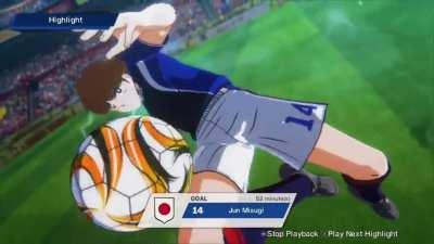 I just unlocked Misugi's Super Shot 