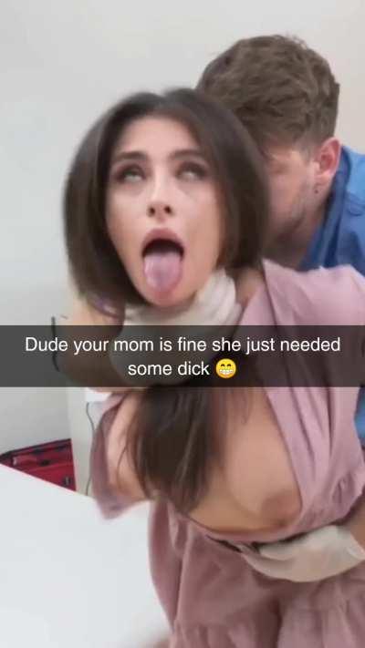 She should come back next week