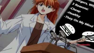 Asuka Langley Soryu Got Burgers On Her Mind