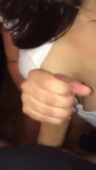 Black Hair, Glasses, and a Skilled Throat