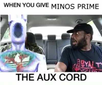 Creature of steel, pass the aux.