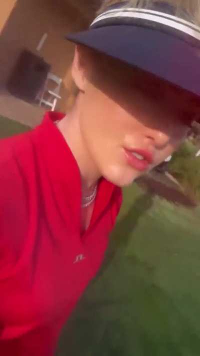 Time on the range, Instagram Story Posted 11/27/25