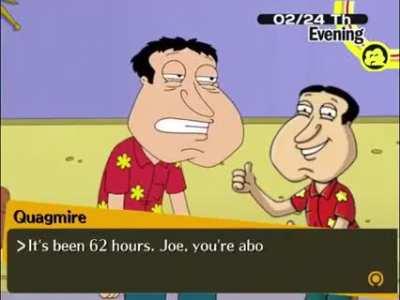 Persona Guy 4: Quagmire's House