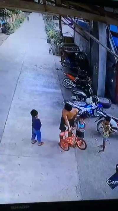 Old school ass whooping