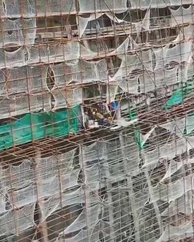 This massive construction on cliff