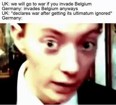 Germany seriously thought they could keep the UK out of the war