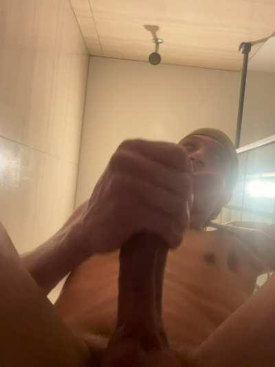 busted a fat nut in the shower ☺️