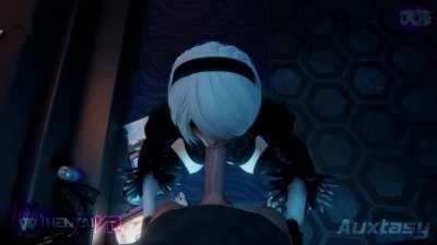 2B Stays in an Sucks (Hentai VR / Auxtasy) [Neir Automata]