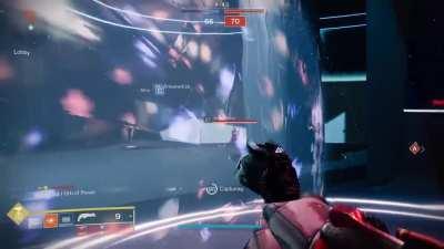 Unique counter strategy to the Titan shield that I came across today!