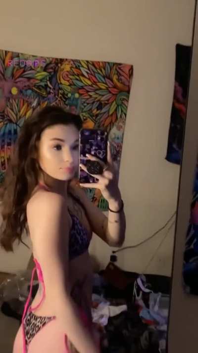 just you and i, in the  room guess what will happen ;)