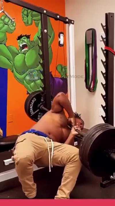 Ego lift almost becomes deadlift
