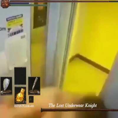 The security guard: Fuck this shit I'm out