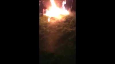 Put in in the pool, that'll do it