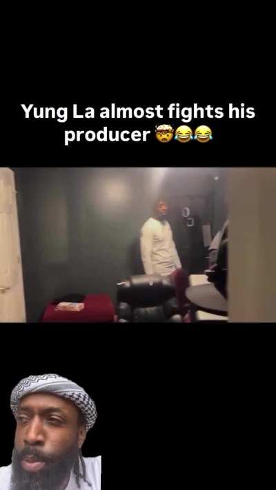 Yung LA(☀️🩸) tied of the disrespect. Wants to shoot the 1 with his producer in the studio
