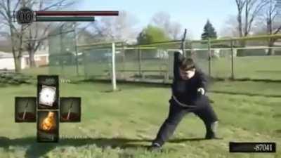 While you were partying, I studied the blade.