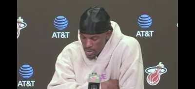 [Highlight] Jimmy Butler on whether he will play the second of a back to back: “I don’t even know if I’ll wake up in the morning. That’s the way the world works.”
