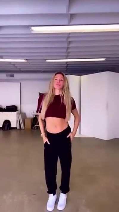 Charlotte has the moves 🤤 👀