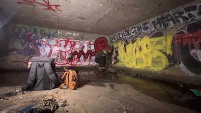 Under the bridge and under the bridge some more.