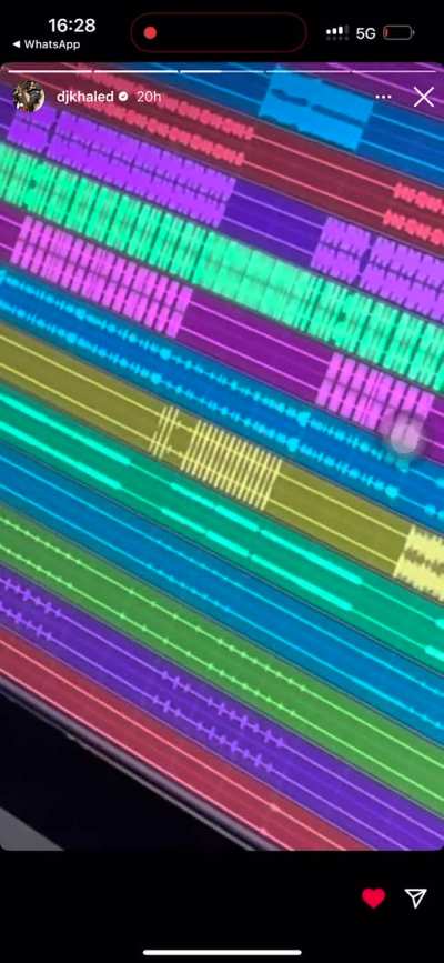 Guys I think DJ KHALED doesn’t know there is no sound on his story post. 🤣🤣🤣