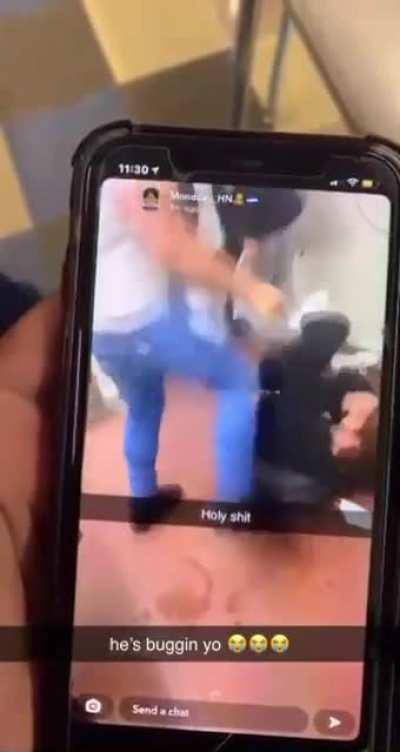 Disrespected his dead homie