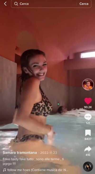 Samara Tramontana culo🍑+tette🍐