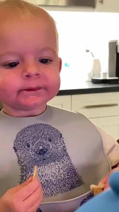 The frustration on his face is killing me...