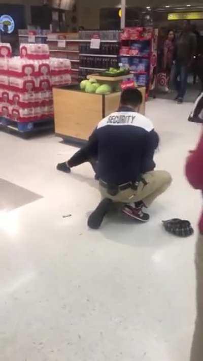 Woman yells out the N-word in public. Then immunity starts begging for her life while getting arrested