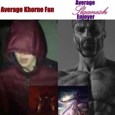 Khorne mad cuz bad