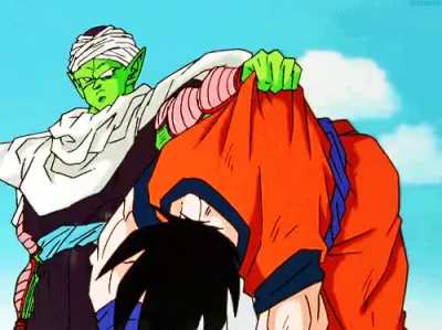 Moments like this make me think that Piccolo and Vegeta would make a great team actually. I would love to see them interact more. 