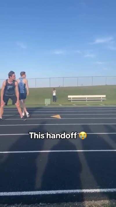The best handoff ever