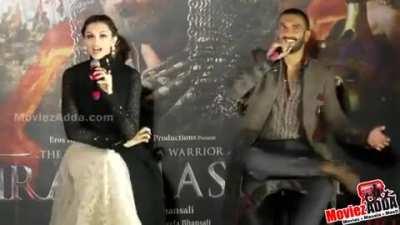 holy shit the look she gave ranveer, i'm not on the receiving side of it and i'm scared