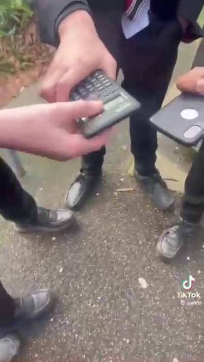 Respect the calculator drip 