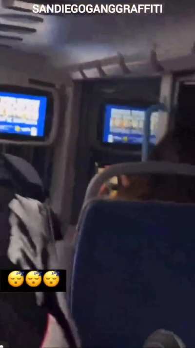 No courtesy rides in San Diego, California. Bus fight. (Street Fights)