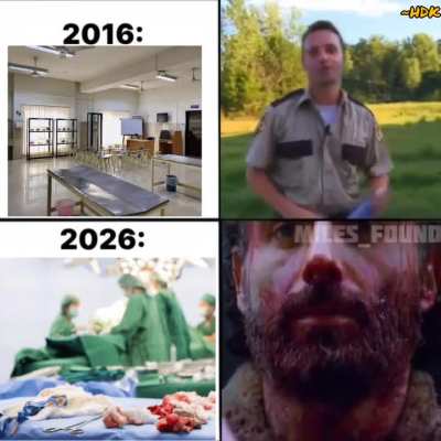 No one prepared you for this transition.